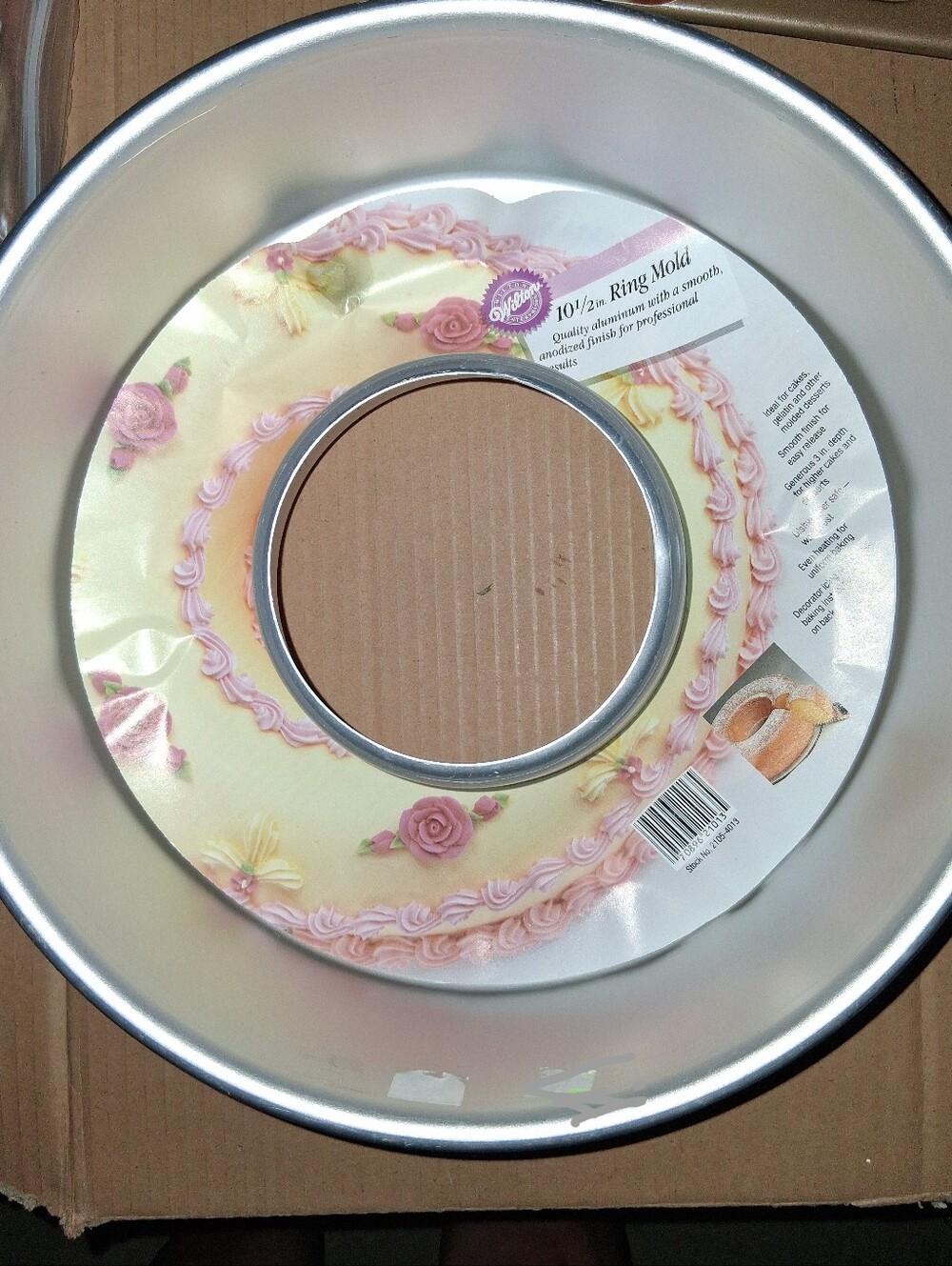 Wilton Silver Aluminum Ring Mold Bundt Pan